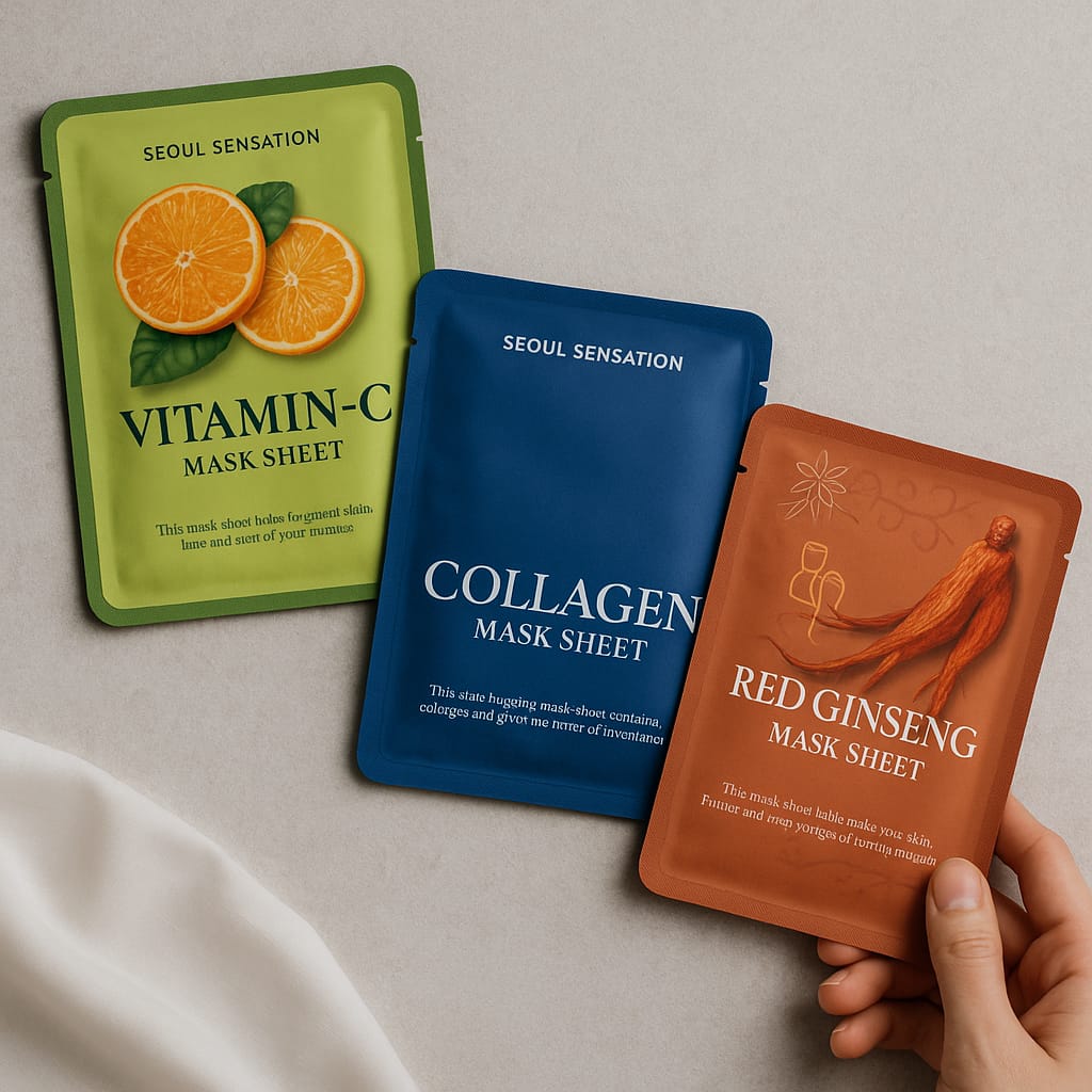 Glow in One Sheet – Mask Collection