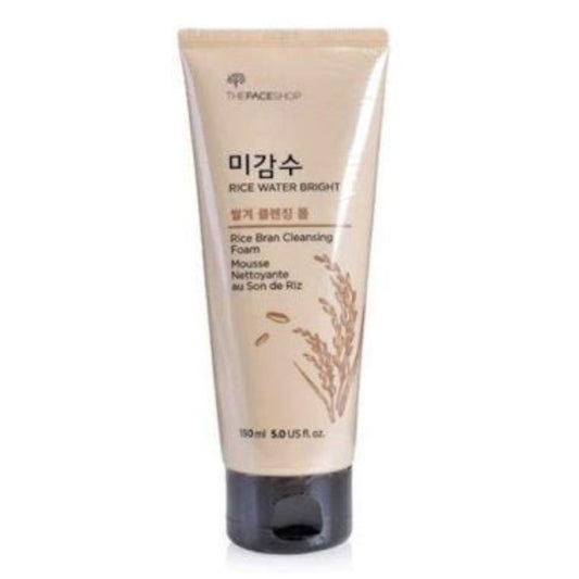 The Face Shop Rice Water Bright Foaming Cleanser – 150ml
